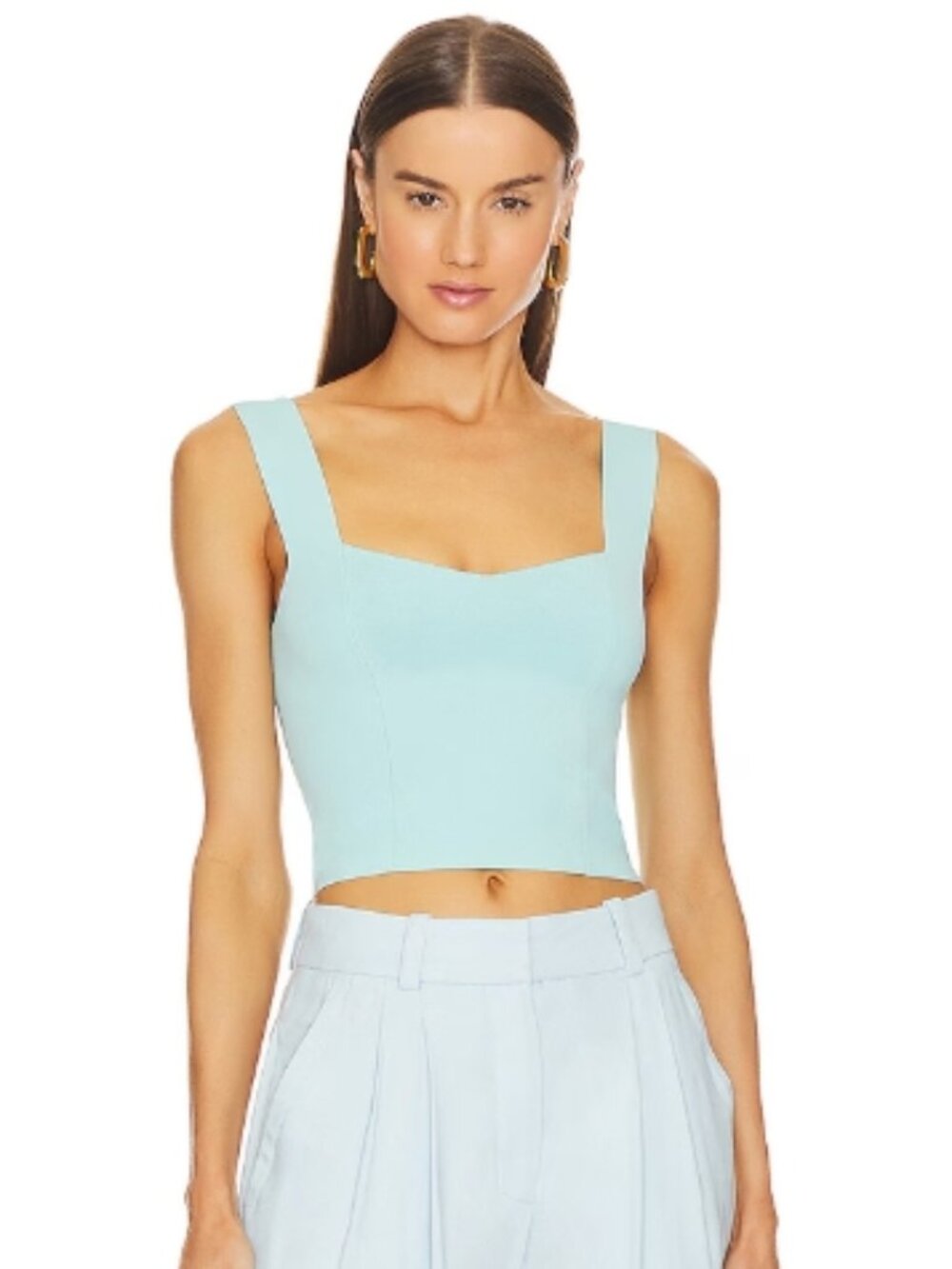 A.L.C. Jordana Top in Turqoise, Size Small